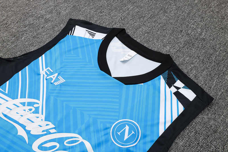 24/25 Naples Take blue Training Set Shirt and Shorts