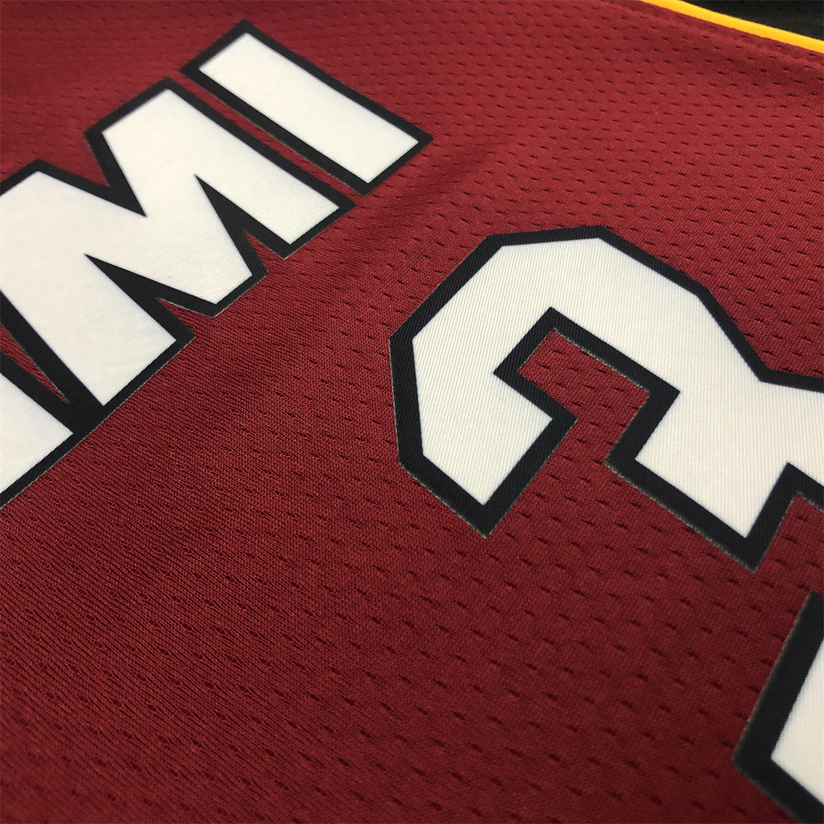 NBA Miami Hearts V-Neck Red Jersey WADE#3 S-XXL