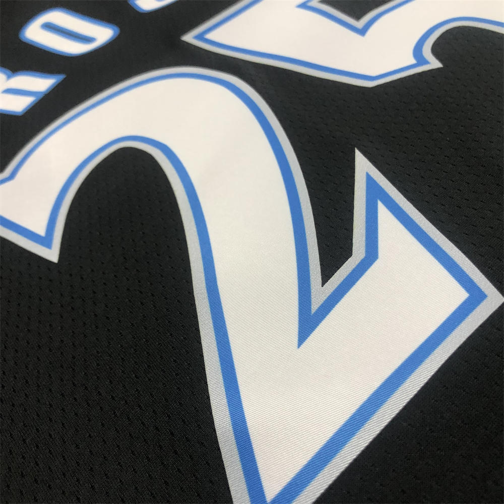 NBA Minnesota Timberwolves Round Neck Black Jersey ROSE#25 S-XXL