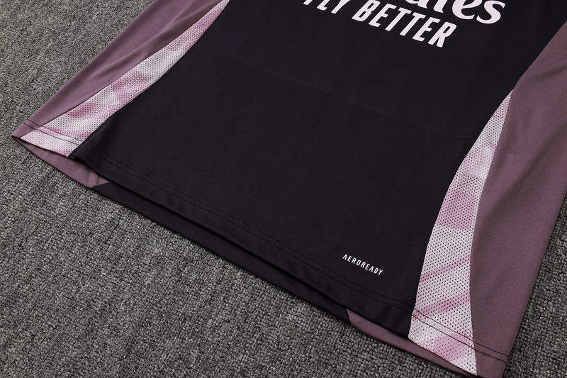 24/25 Arsenal Dark grey Training Set Shirt and Shorts