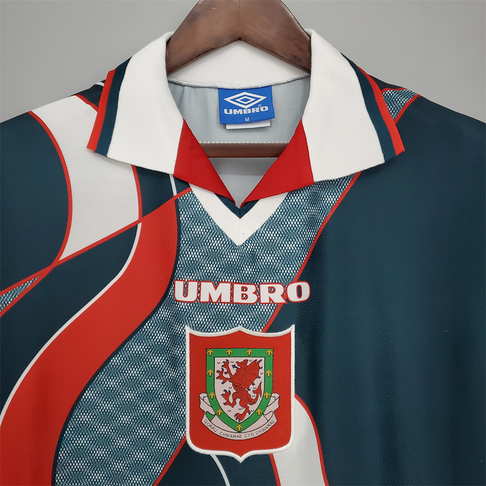 Retro Wales 94/95 Away jersey Fan Version