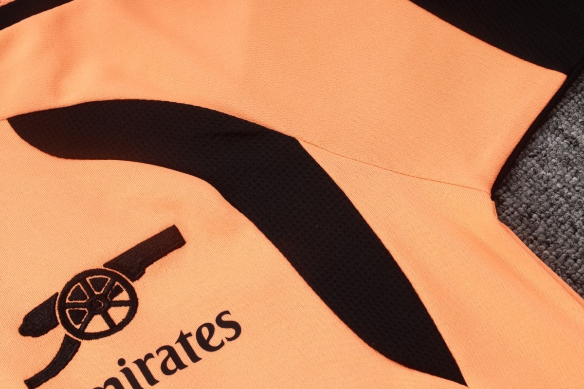 2026 Arsenal Orange Training Set Shirt and Shorts