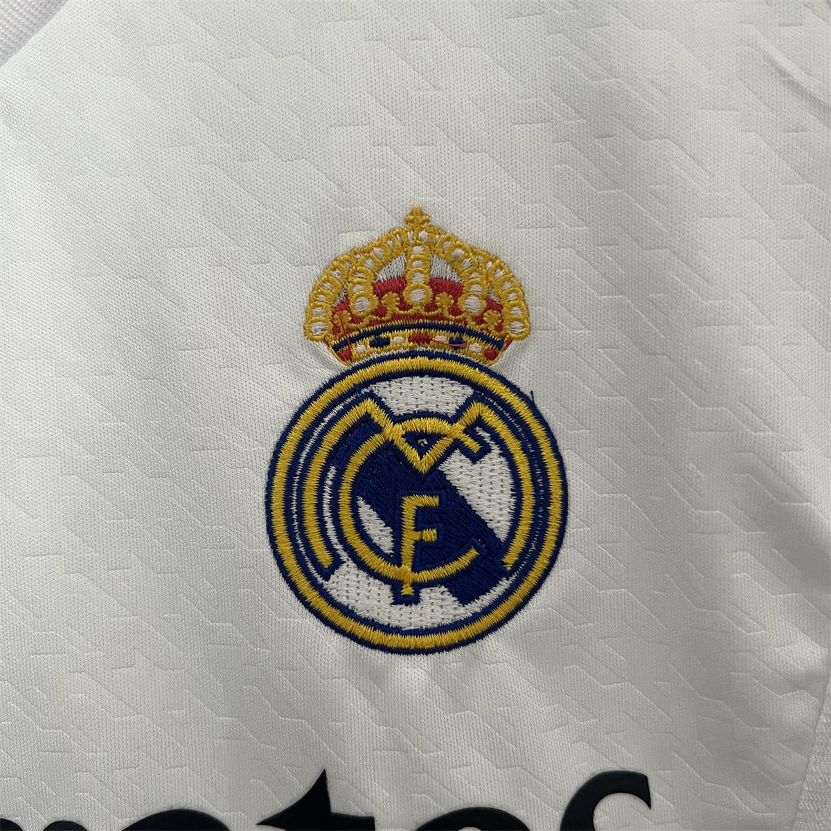 24/25 Real Madrid Home jersey Kid Kits Size 16-28
