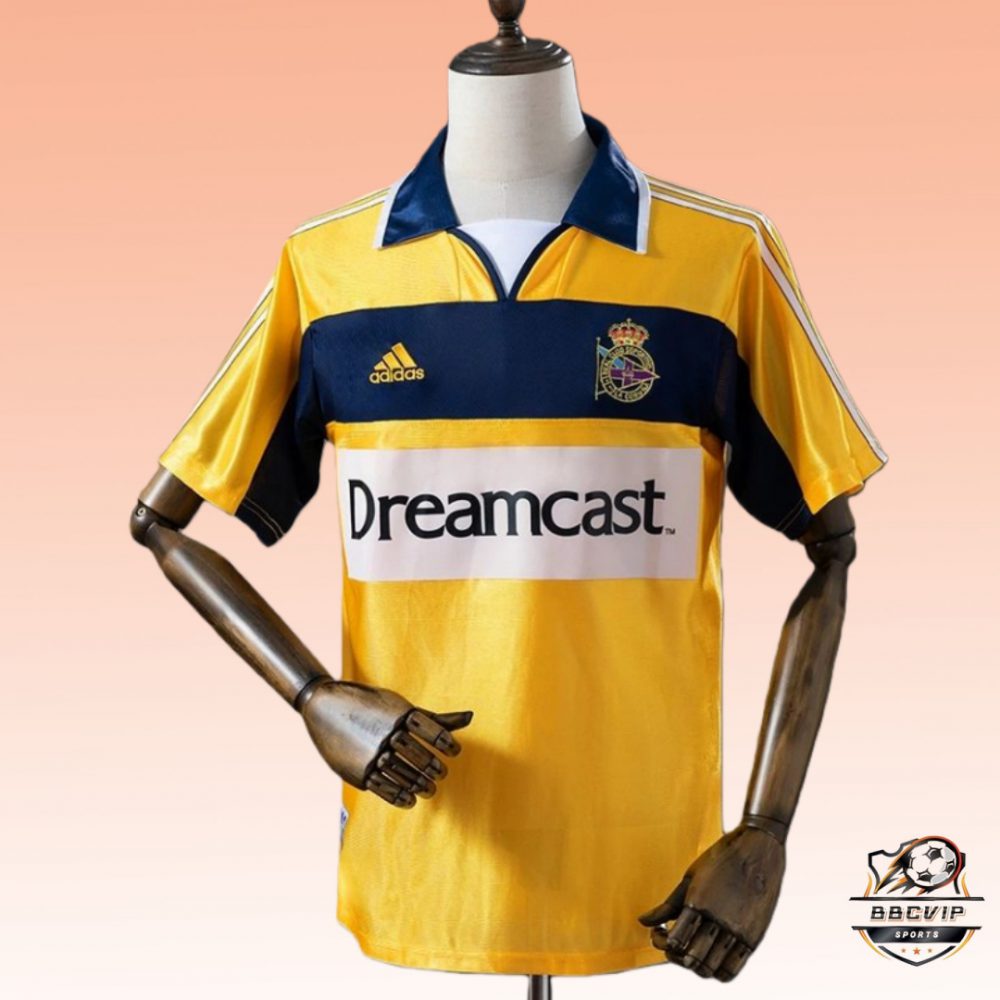 Retro Deportivo de La Coruna 2000/01 Away jersey Fan Version