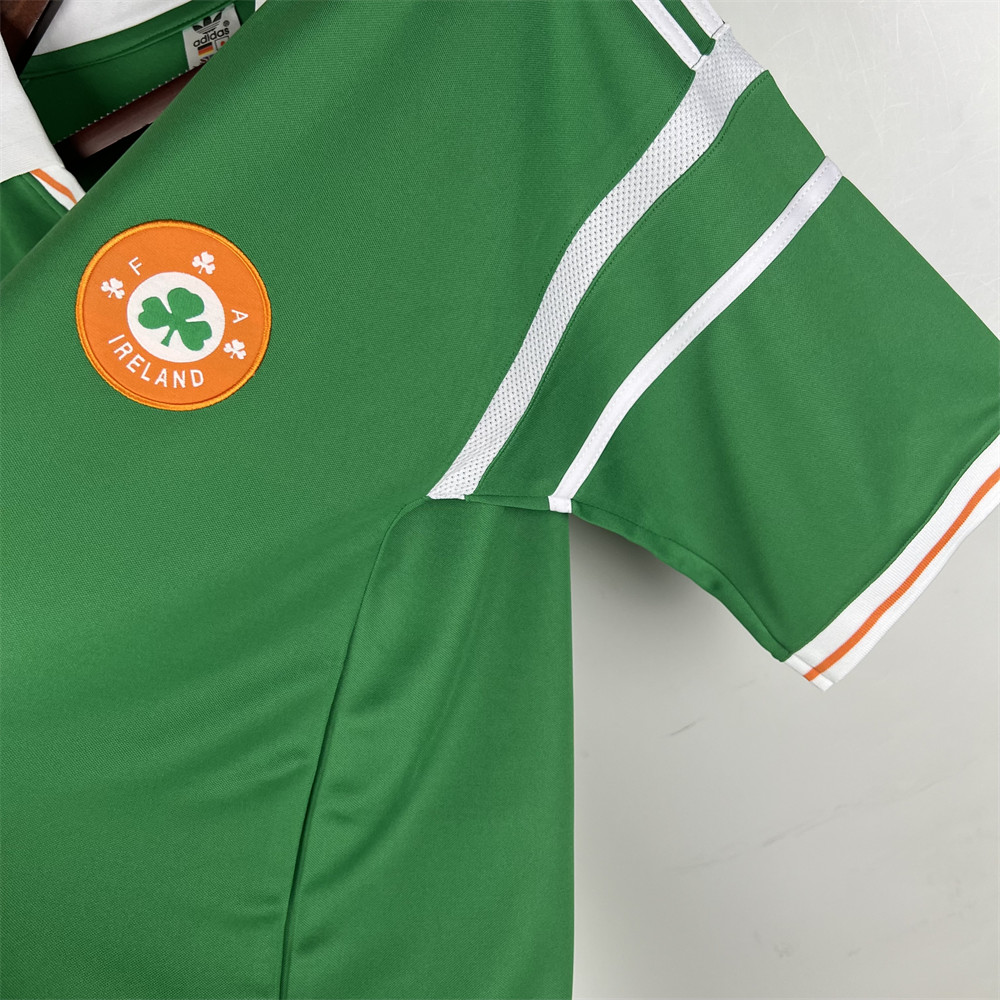 Retro Ireland 88/90 home jersey Fan Version