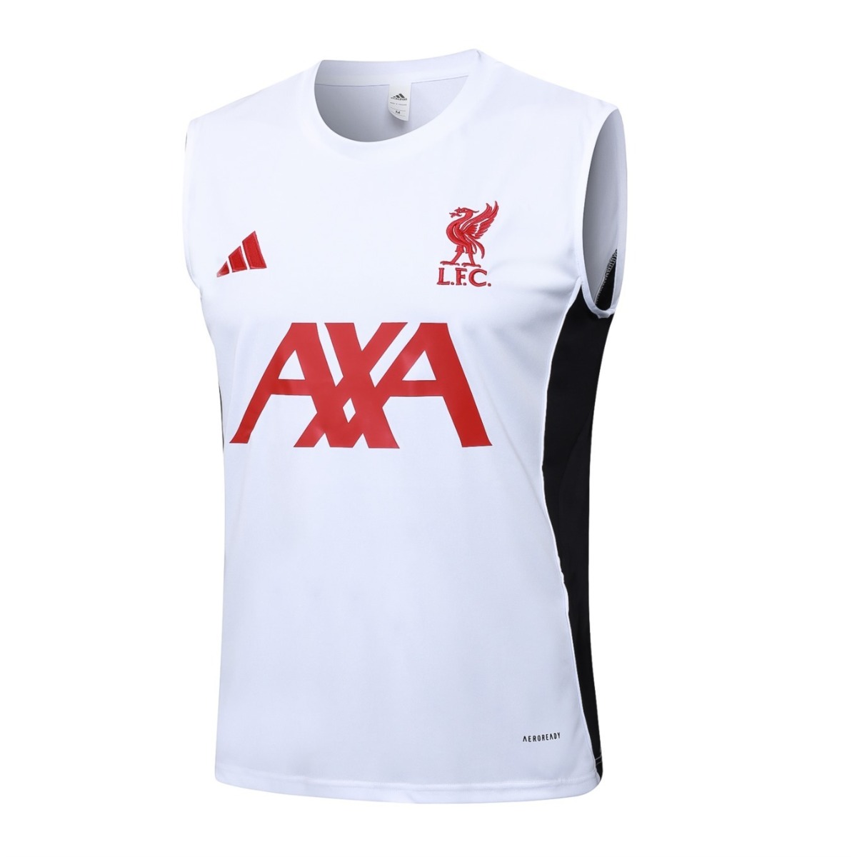 2026 Liverpool White Training Set Shirt and Shorts