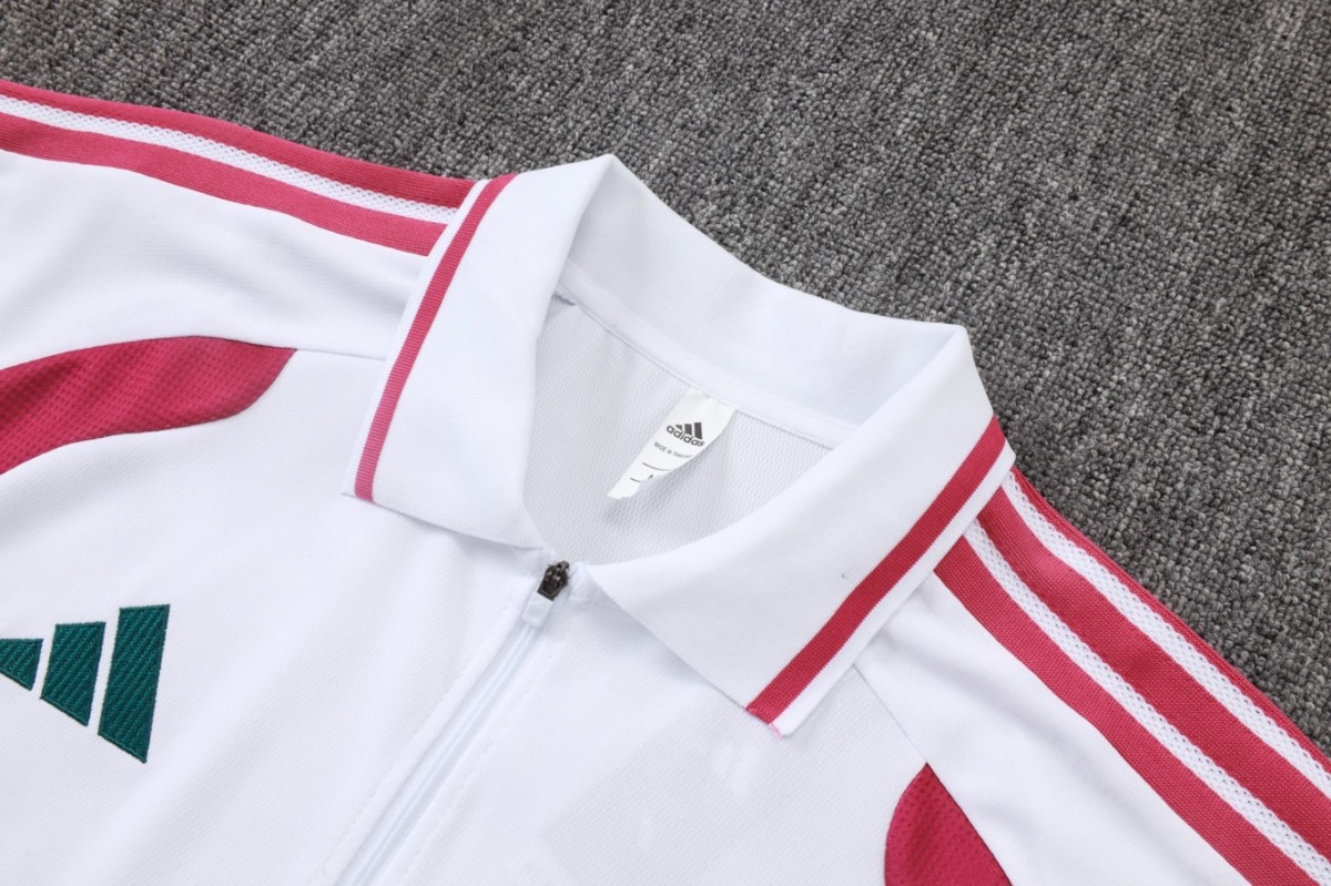 2026 Real Madrid White Training Set Shirt and Shorts