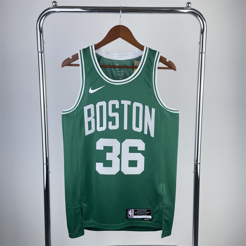 NBA Boston Celtics Jayson SMART#36 2022/23 Kelly Green Icon Edition Swingman Jersey S-XXL