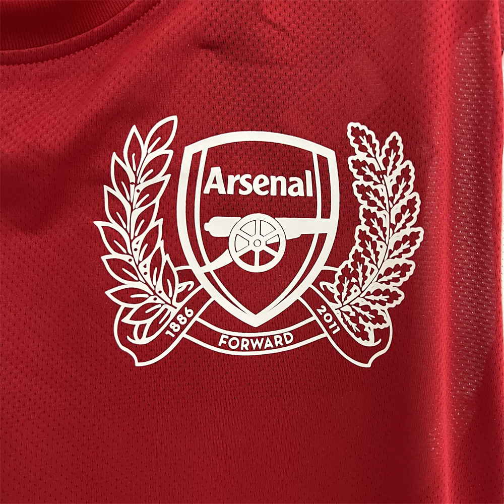 Retro Arsenal 11/12 Home 125th Anniversary jersey Fan Version