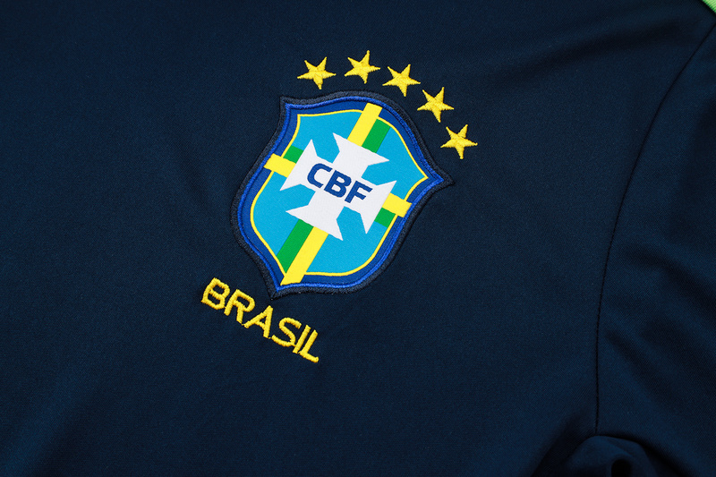 24/25 Brazil Blue Training Set Shirt and Shorts