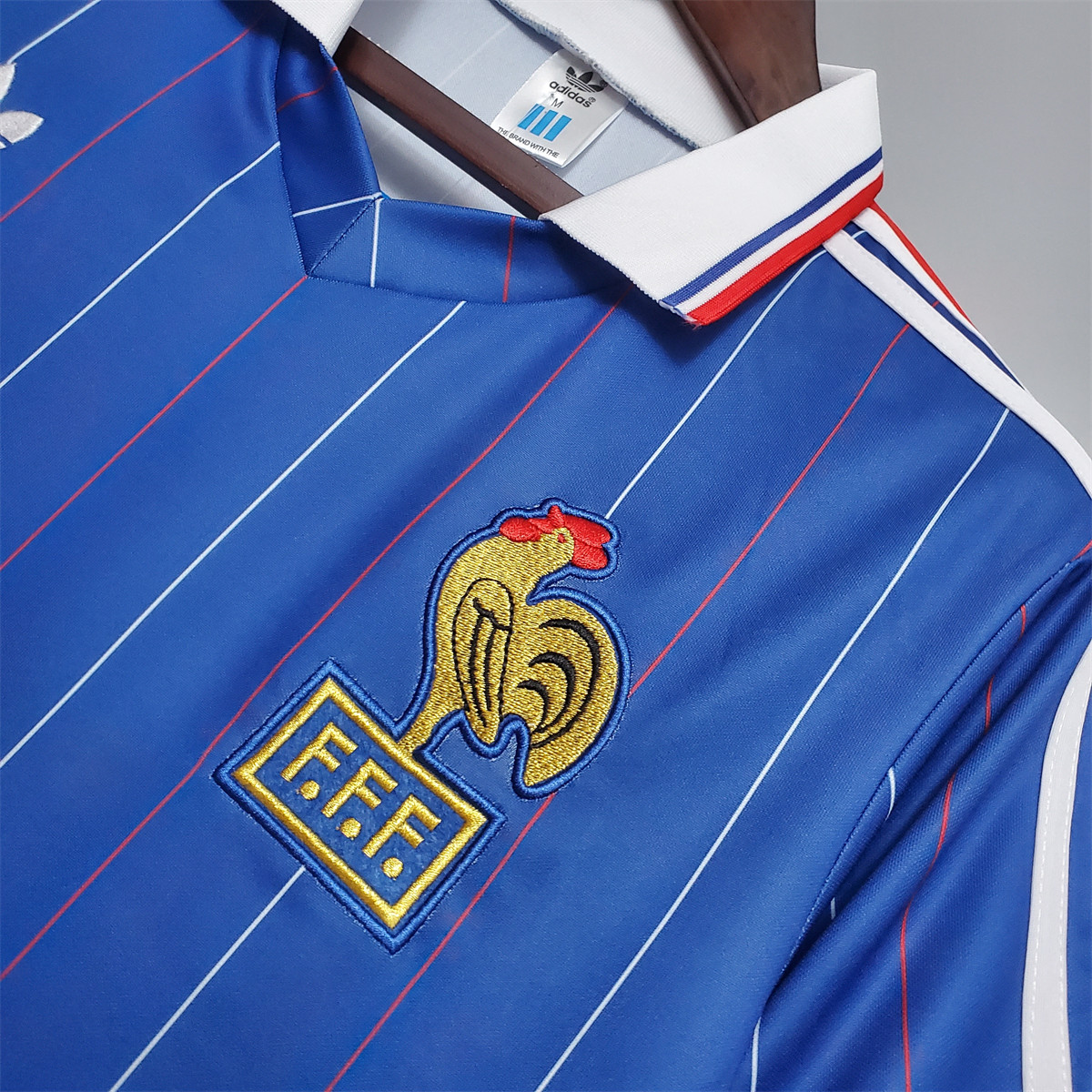 Retro France 1982 Home jersey Fan Version
