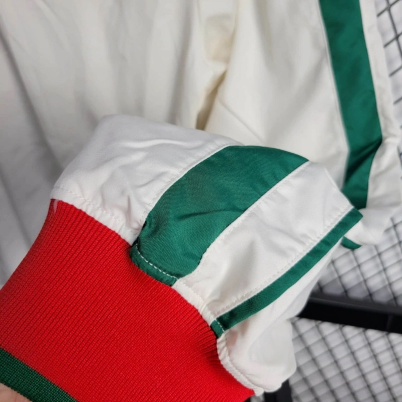 2025 Portugal White Windbreaker Sport Unifom jersey Sport Unifom