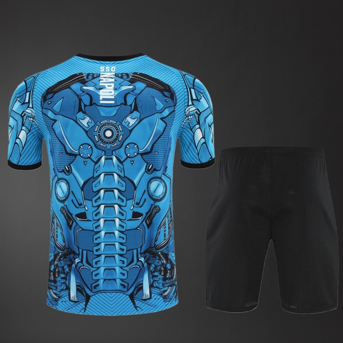 2025/26 Napoli Blue Training Set Shirt and Shorts