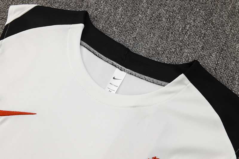 24/25 Liverpool White Training Set Shirt and Shorts