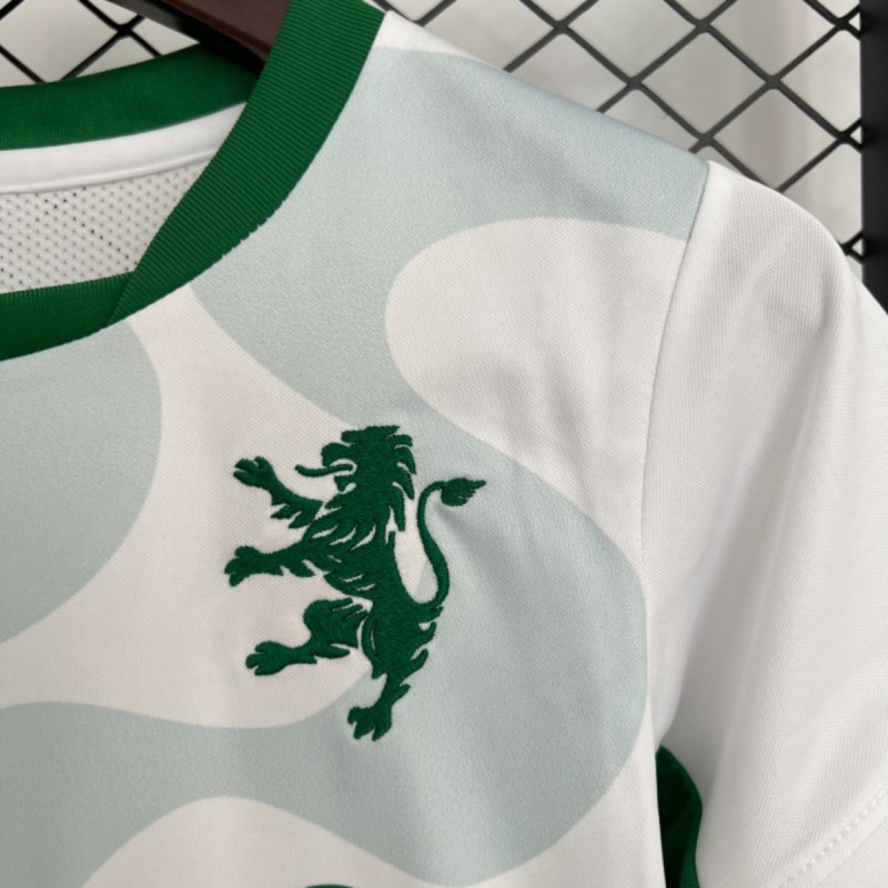2025/26 Sporting Lisbon away jersey kids Kits size: 16-28