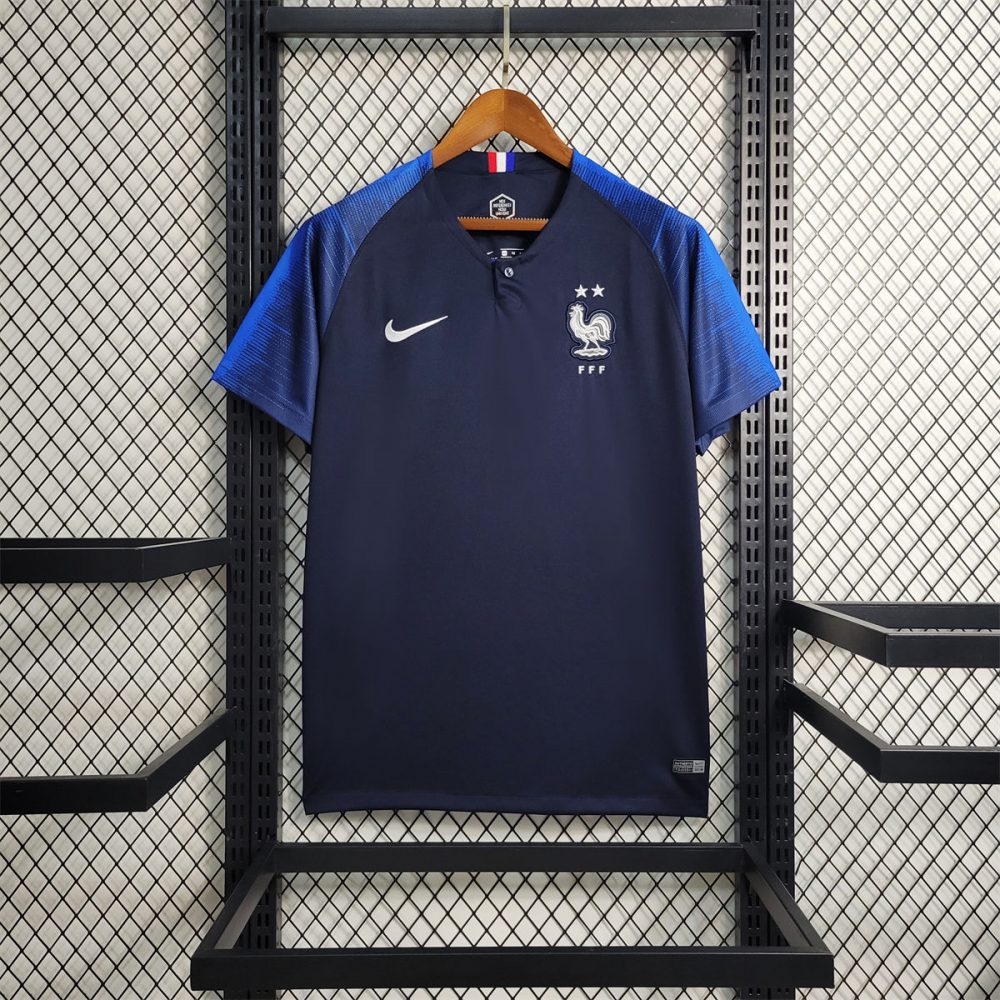 Retro France 2018 World Cup Home jersey Fan Version
