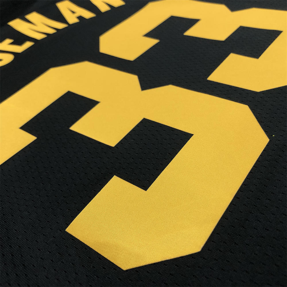 NBA Golden State Warriors V-Neck 75th anniversary Black Jersey WISEMAN#33 S-XXL