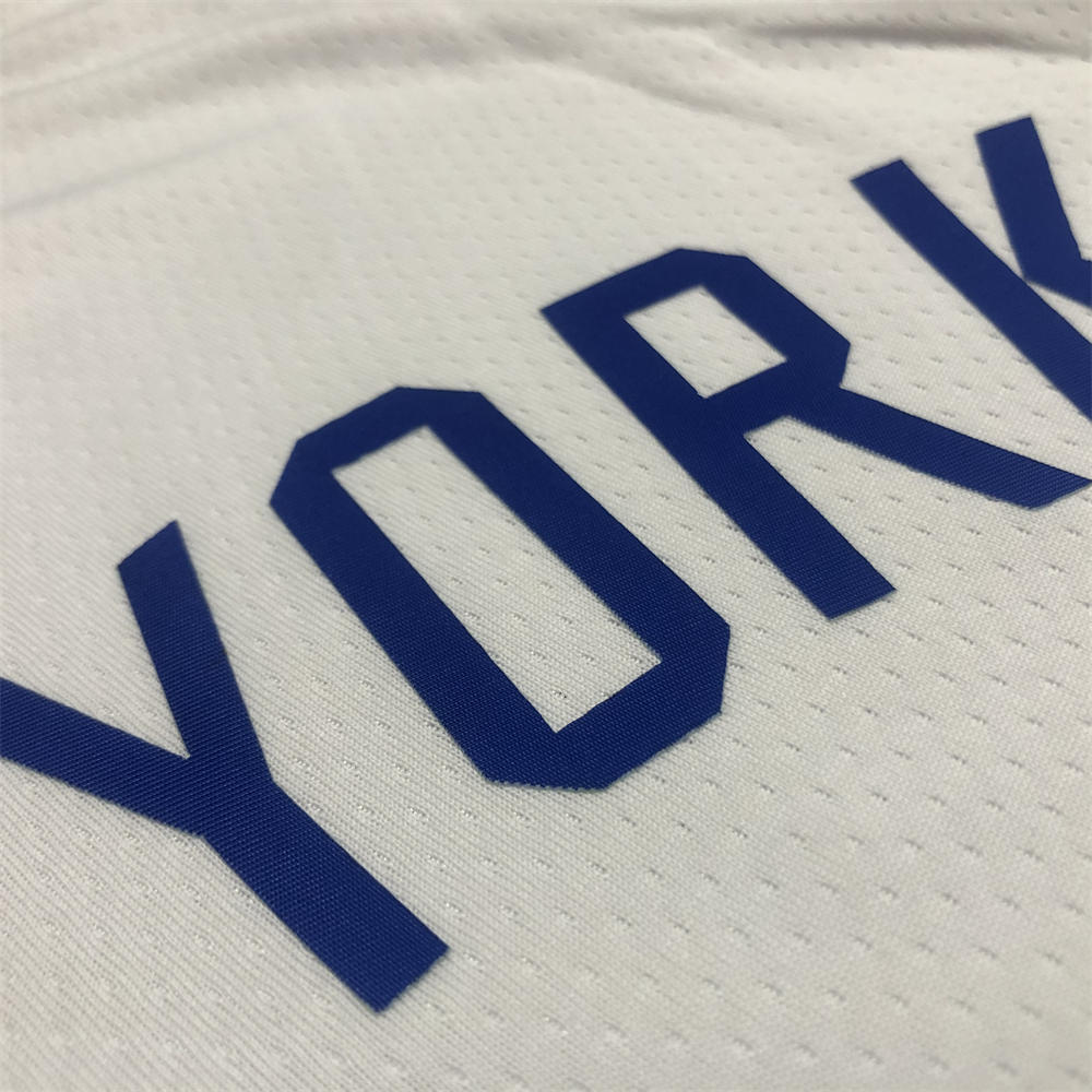 NBA New York Knicks Round Neck White jersey ROSE#4 S-XXL