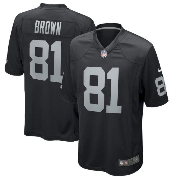 NFL Las vegas Raiders Jeysey BROWN #81