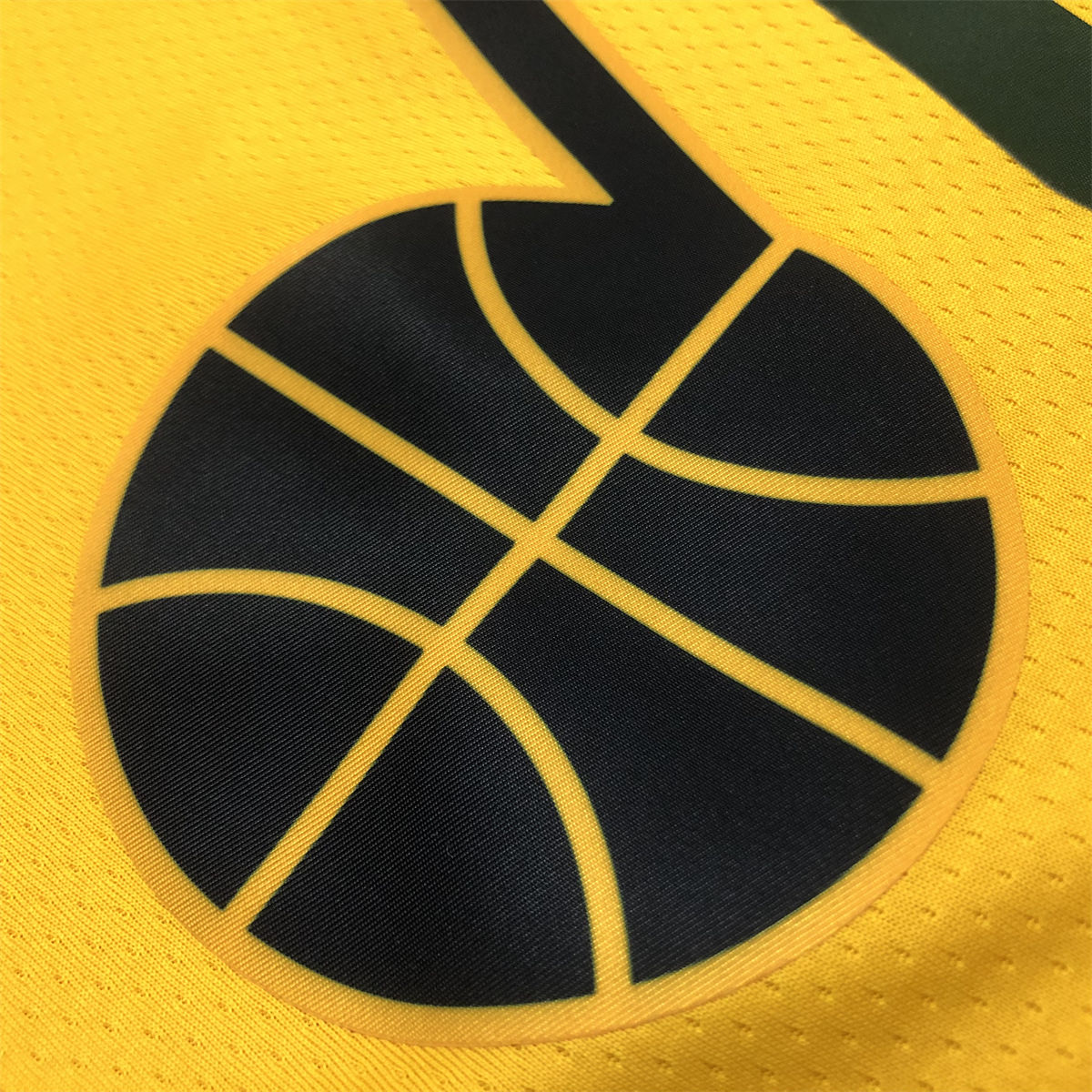 NBA Utah Jazz V-Neck Yellow Jersey MITCHELL#45 S-XXL