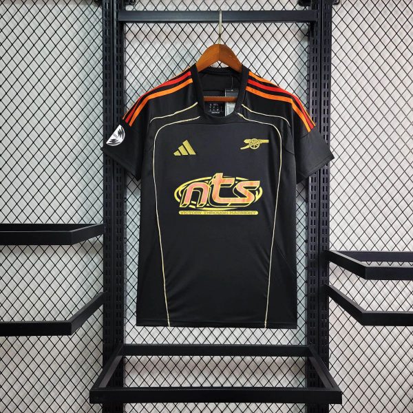 2025/26 Arsenal Black Training jersey Fan version
