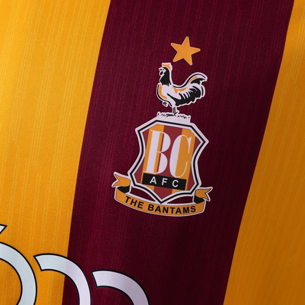 2026/27 Bradford City Home Jersey Fan Version