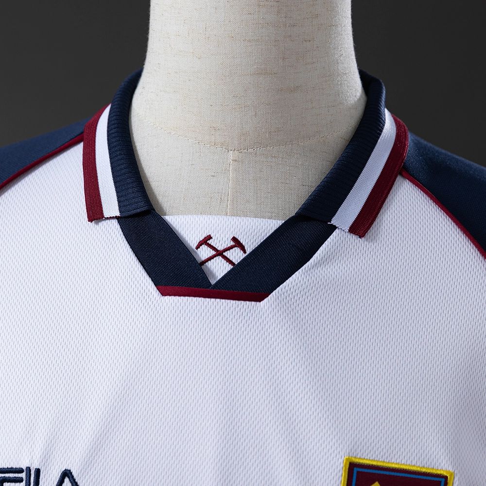 Retro West Ham United 1999/2001 away jersey Fan Version