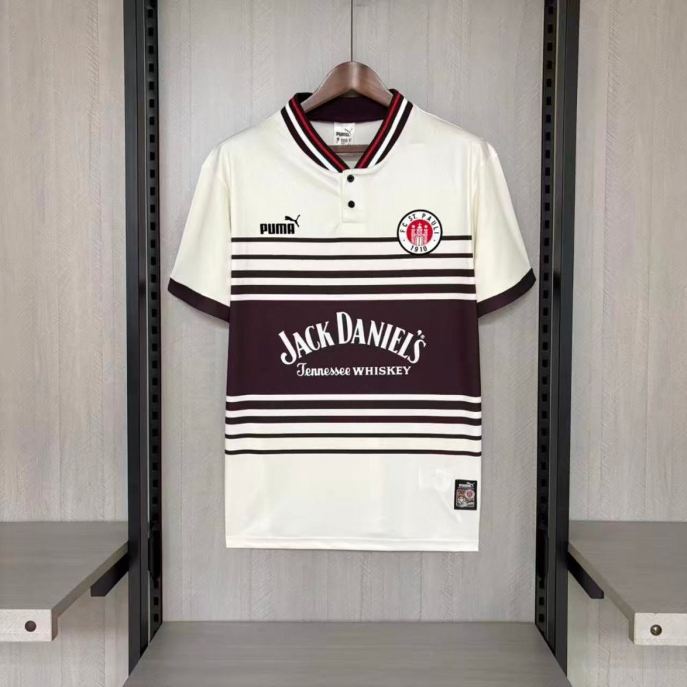 Retro 1997/98 FC St. Pauli Home Jersey Fan Version