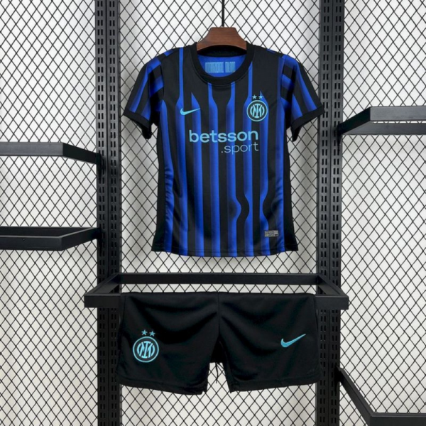 2025/26 Inter Milan Home jersey kids Kits size: 16-28