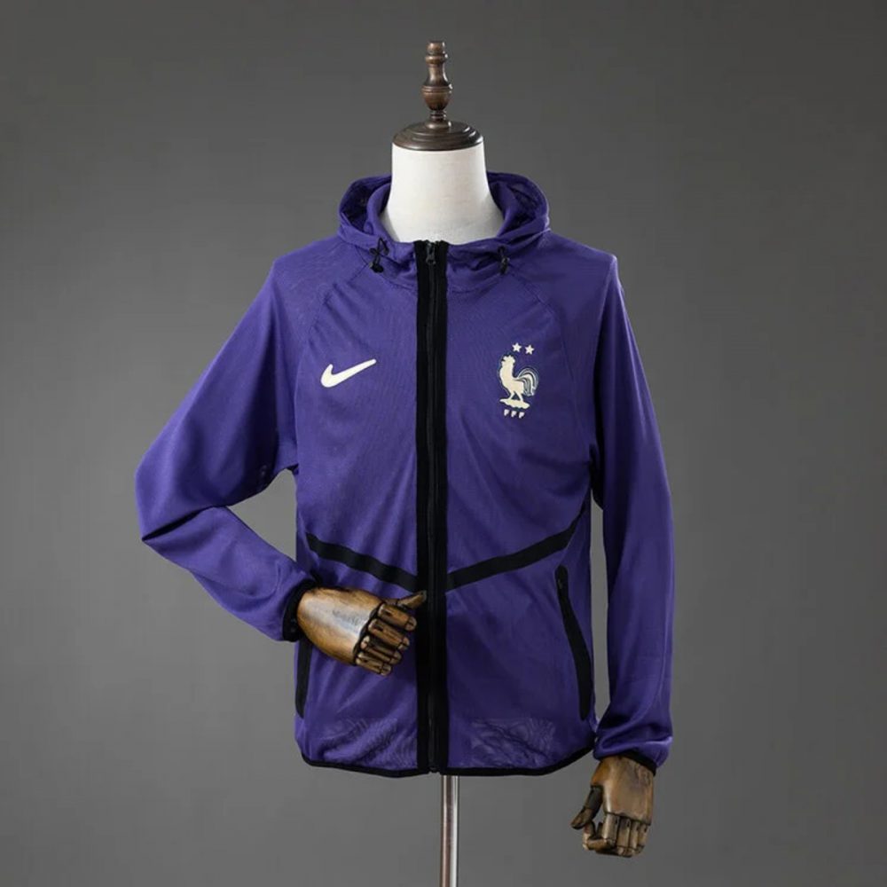 2026 France Purple Windbreaker