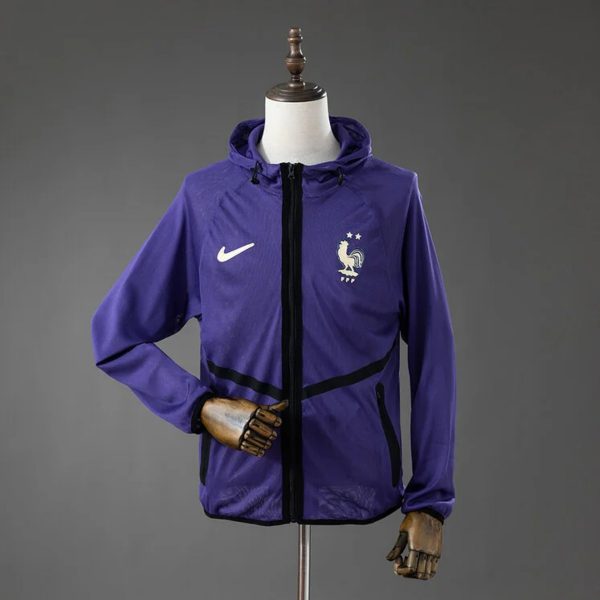 2026 France Purple Windbreaker