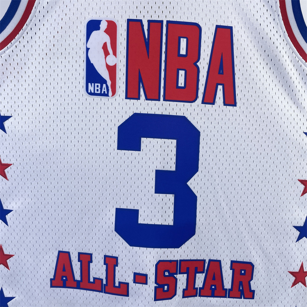NBA Retro 2003 All-Star White Jersey IVERSON#3 S-XXL