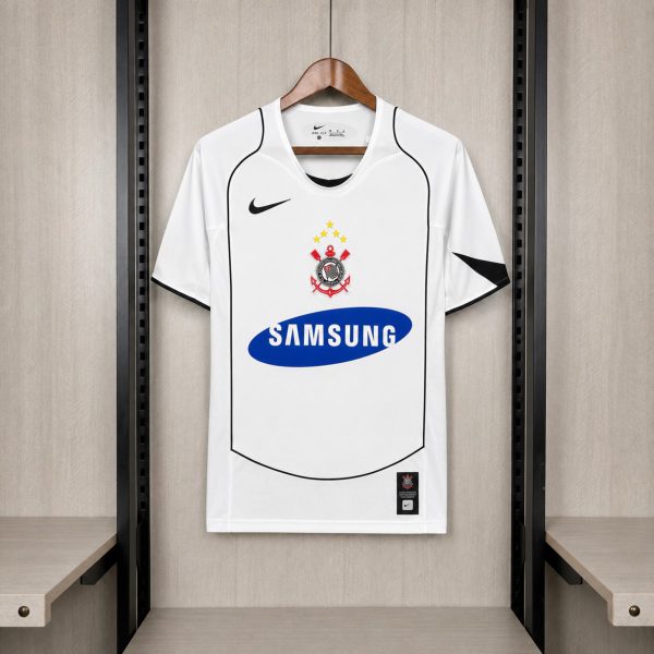 Retro 2005/06 Corinthians White Jersey Fan Version
