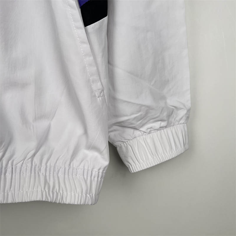 23/24 Windbreaker Flamengo White Sport Unifom jersey Sport Unifom