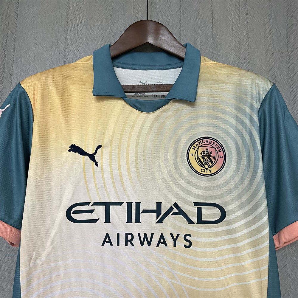 24/25 Manchester City four Jersey Fan Version