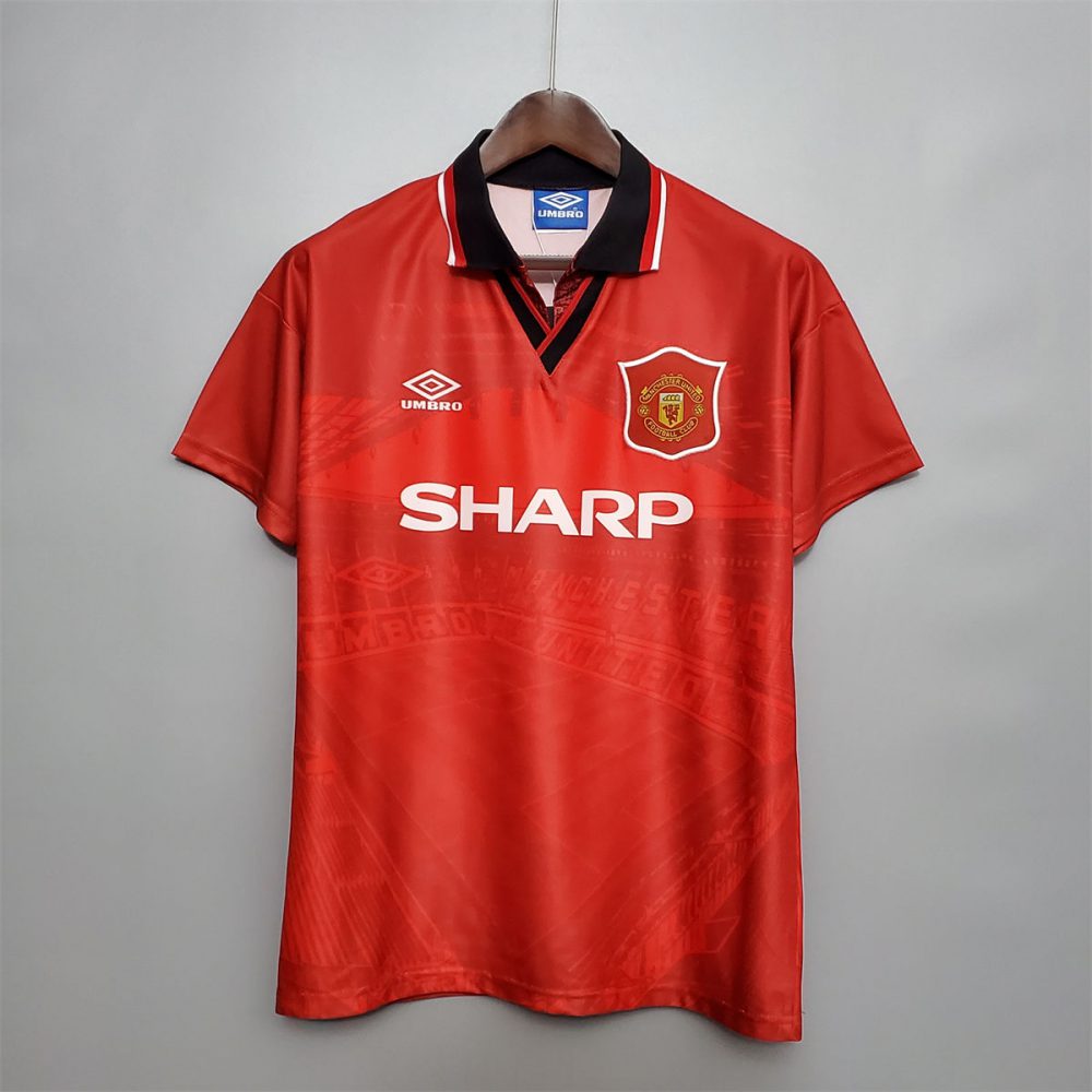 Retro Manchester United 94/96 home jersey Fan Version
