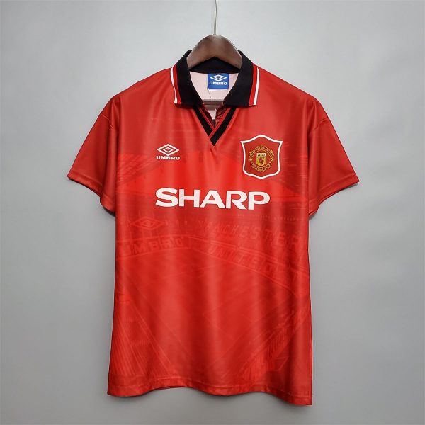 Retro Manchester United 94/96 home jersey Fan Version