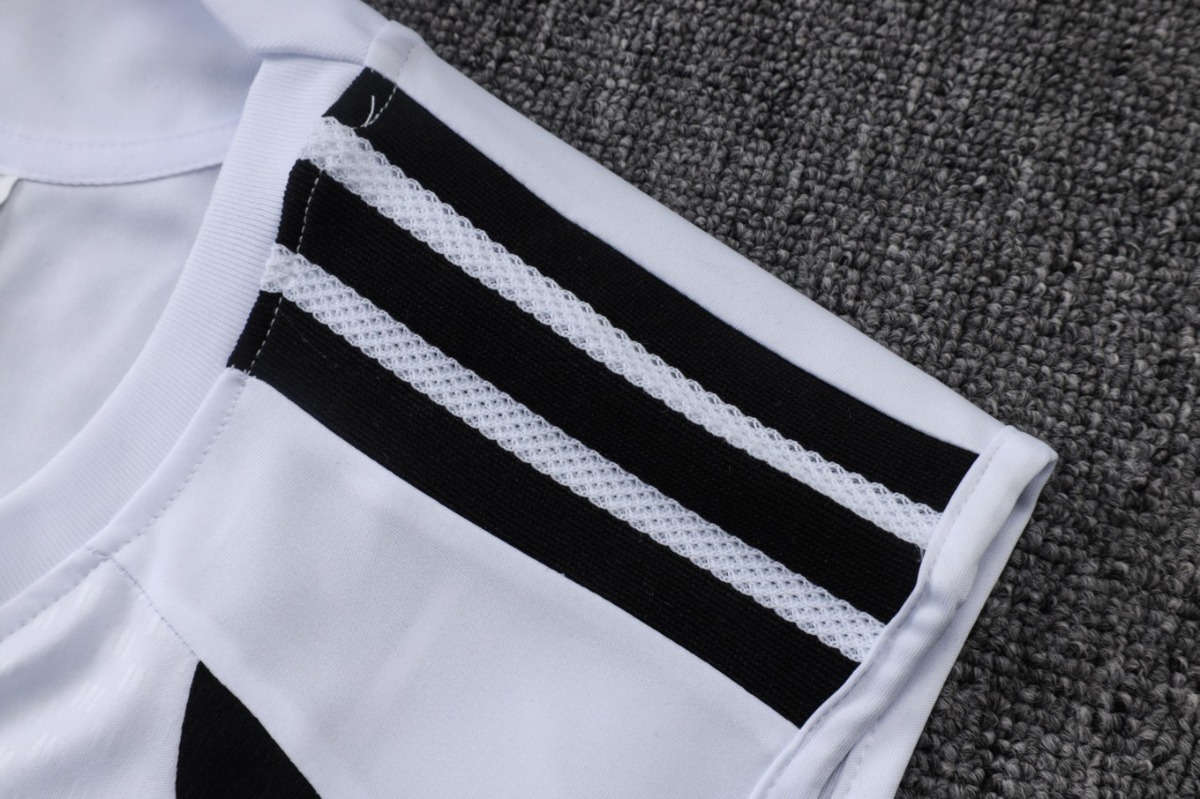 2026 Real Madrid White Training Set Shirt and Shorts