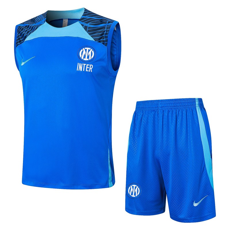 24/25 Inter Milan Blue Training Set Shirt and Shorts