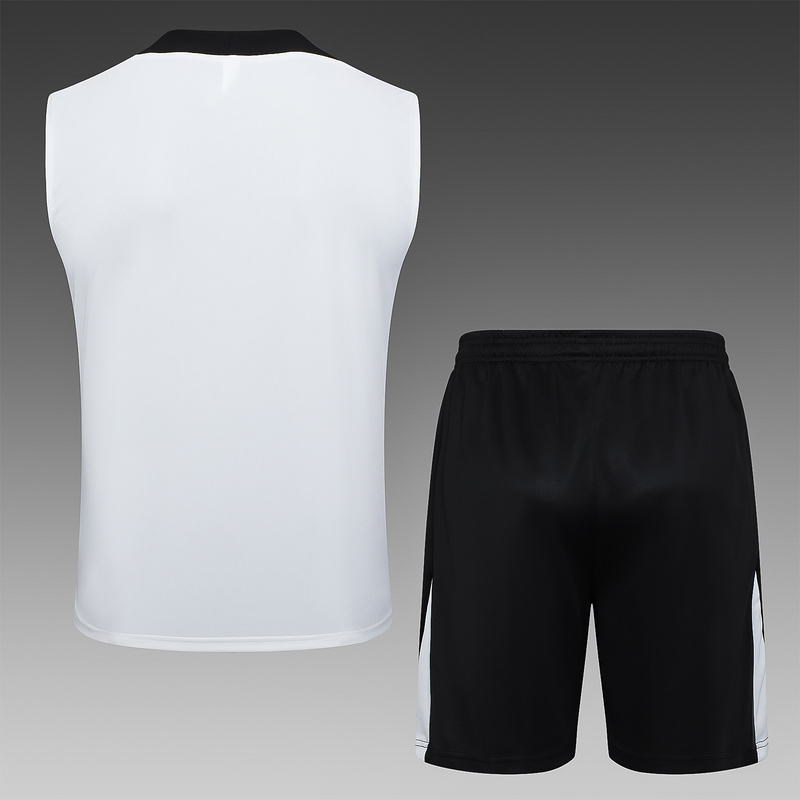 24/25 Liverpool White Training Set Shirt and Shorts