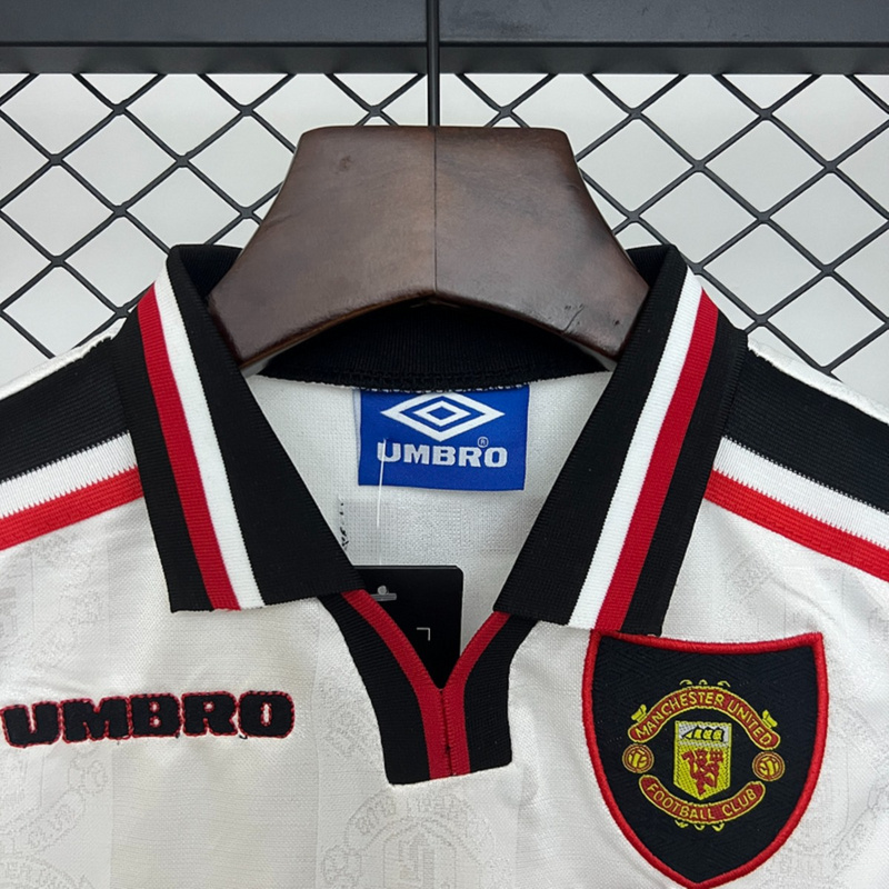 Retro Manchester United 97/98 away jersey Kid Kits Size 16-28