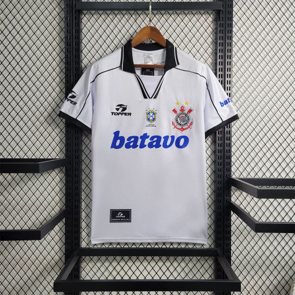 Retro 1999 Corinthians Home jersey Fan Version
