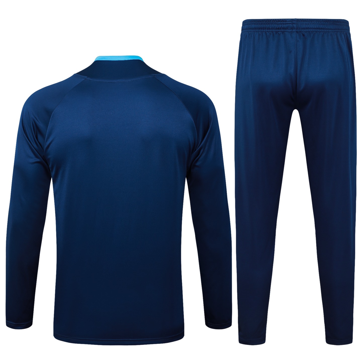 202526 Gremio cyan Long-sleeved half-pull training kit Football team kit
