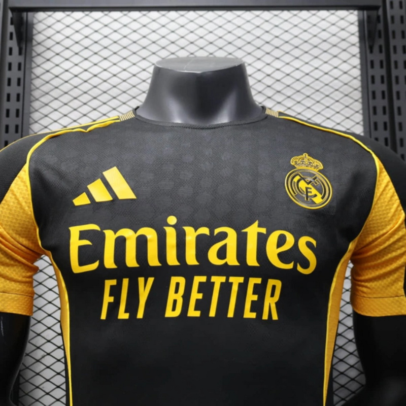 2025/26 Real Madrid Special Black Edition jersey Player Version