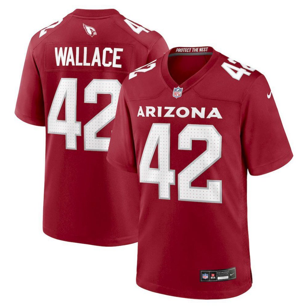 NFL Arizona Cardinals Jeysey WALLLACE #42