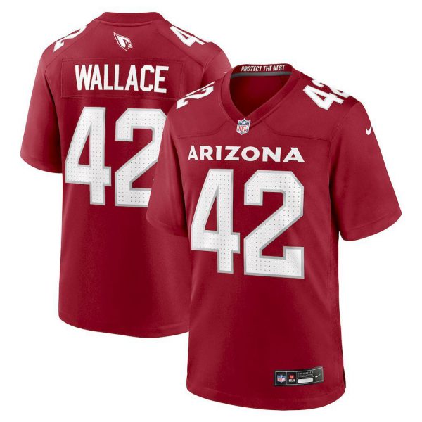 NFL Arizona Cardinals Jeysey WALLLACE #42