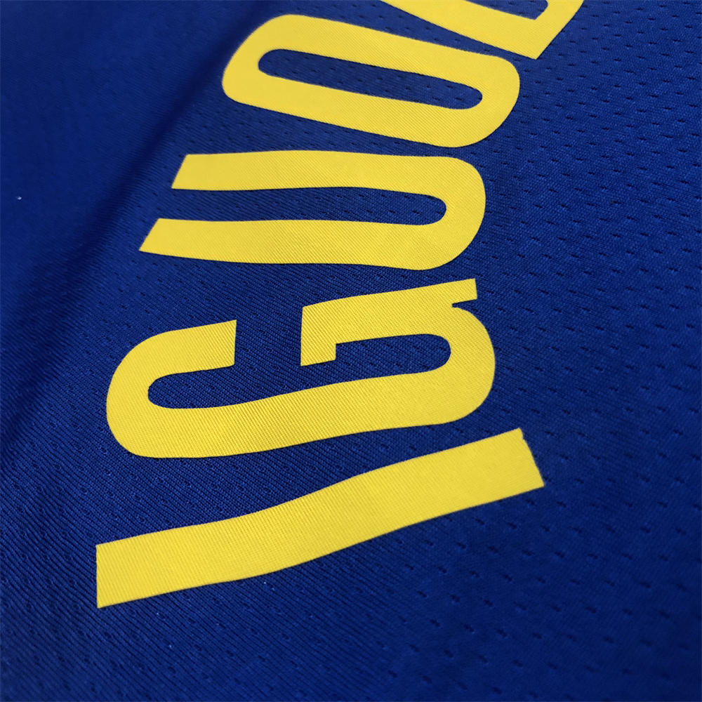 NBA Golden State Warriors V-Neck 75th anniversary Blue Jersey IGUODALA#9 S-XXL