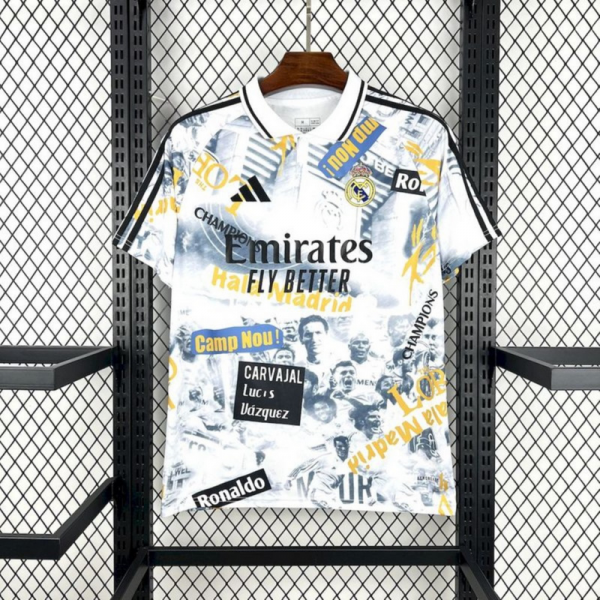 2025/26 Real Madrid Glory Graffiti Board Jersey Fan Version