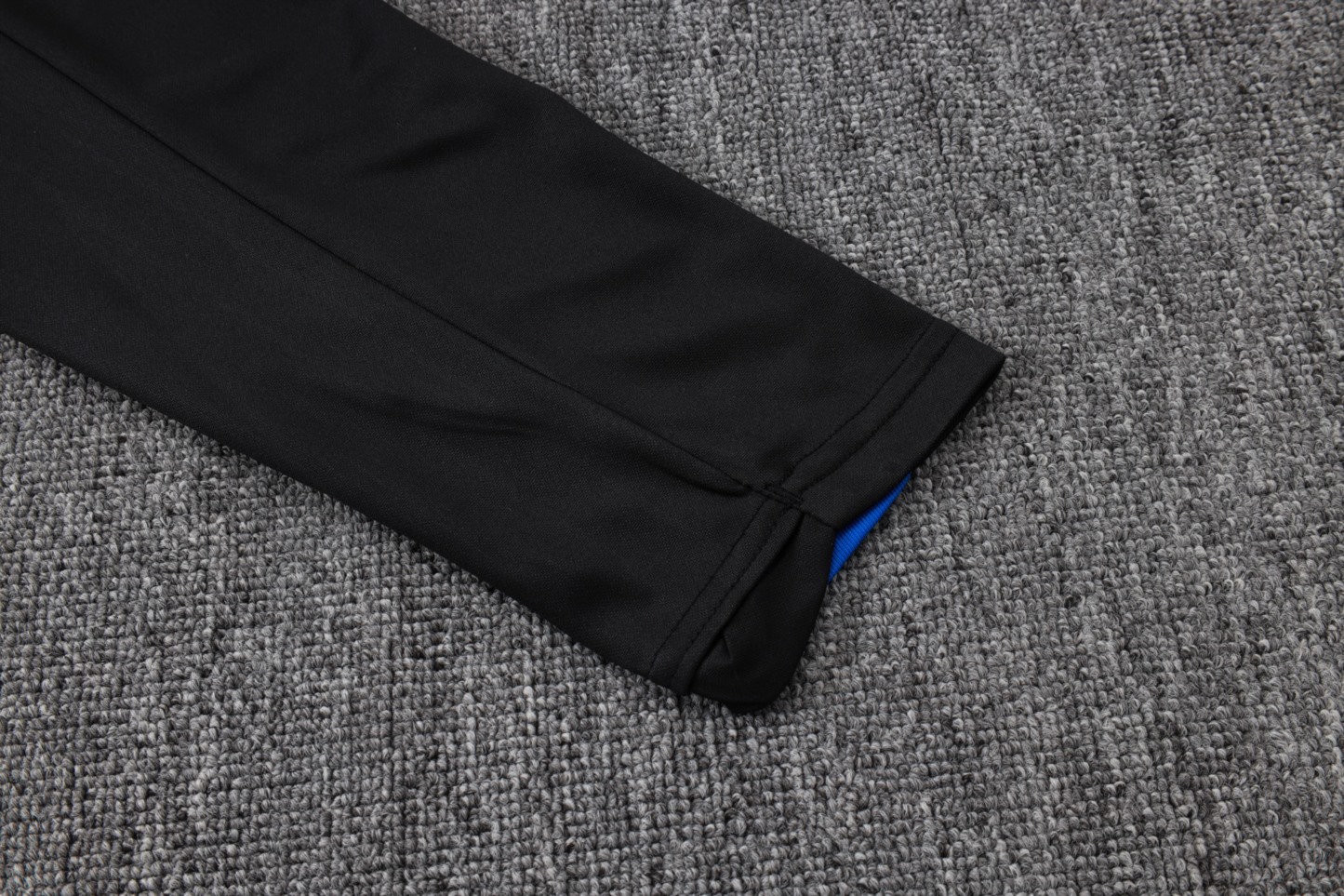 202526 PSG Black Long-sleeved half-pull training kit Football team kit