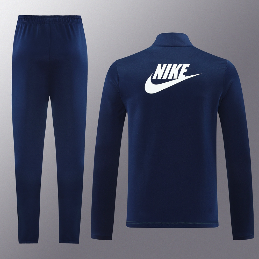 2024 Nike Blue Green Jacket Training Suit Set Football Team Shirt Sports Fashion